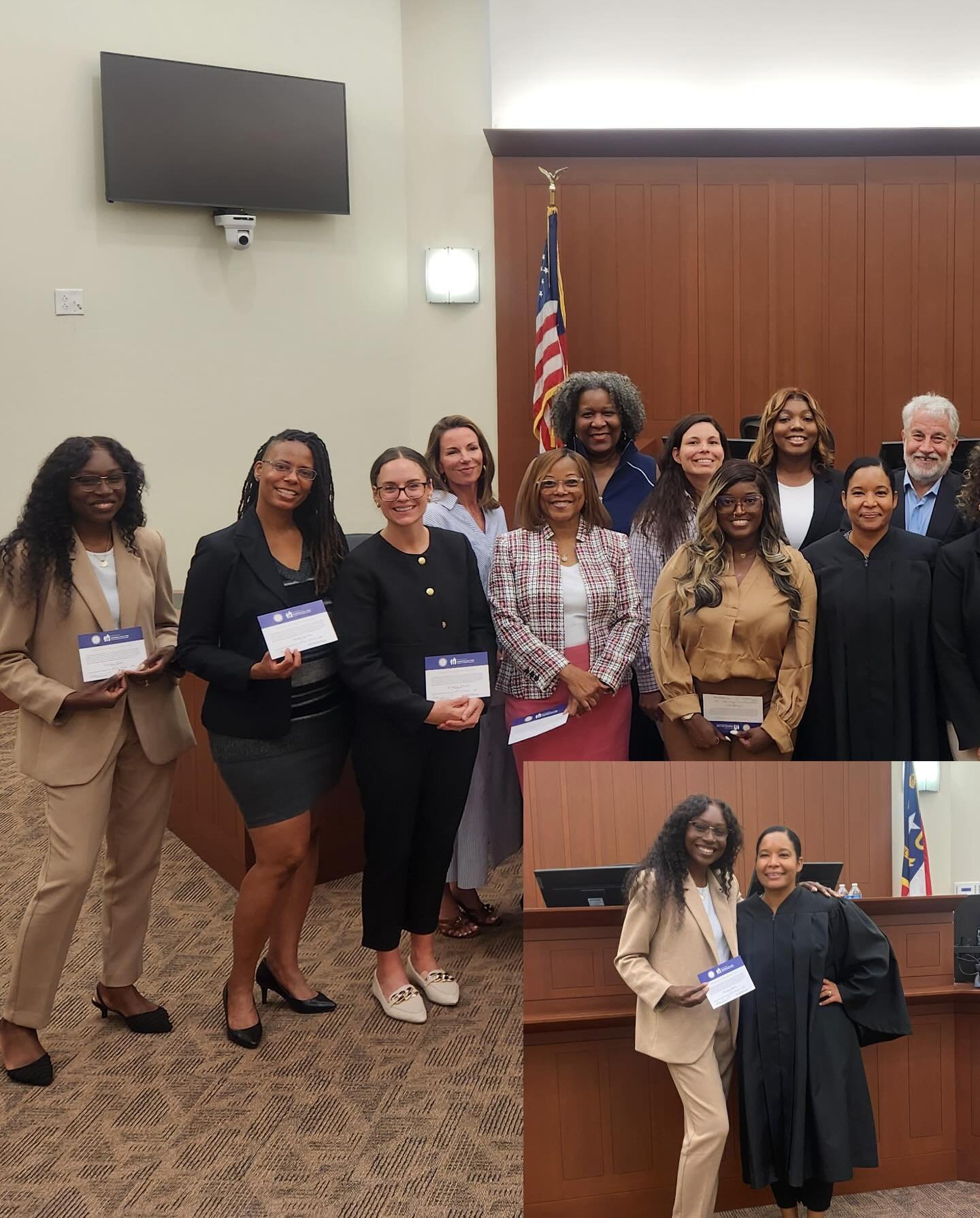 Guardian ad Litem Graduation — sworn in to advocate for children