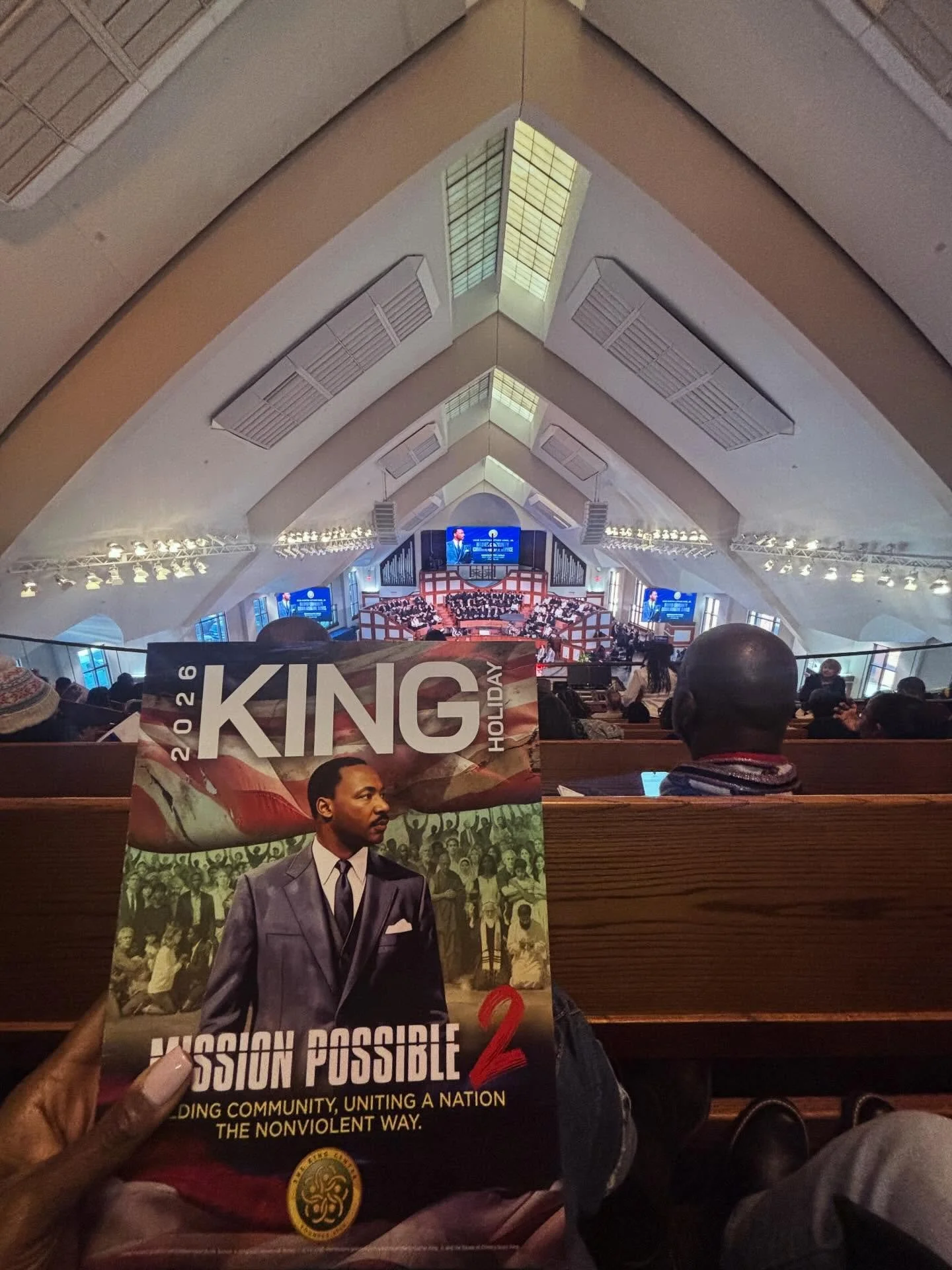 MLK Day at the historic Ebenezer Baptist Church